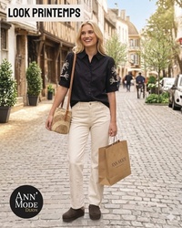 PANTALON �CRU NOVA CUP OF JOE - ANN'MODE 