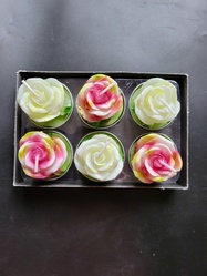 Mini Bougies Forme Roses - La Grce Gourmande