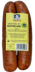 Saucisses de Montbliard x2 360gr - LEPY 