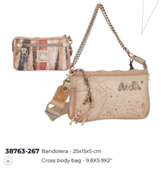 38763-267 SAC BAGUETTE AVEC CHAINETTE ANEKKE COLLECTION Holl - Maroquinerie Diot Sellier
