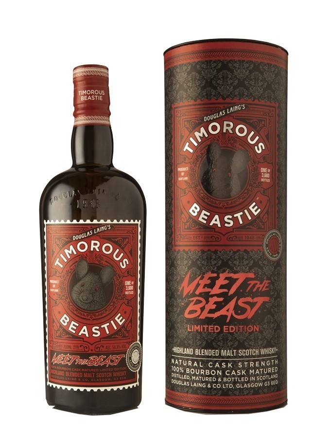 Timorous beastie 54°9 Whiskies & Spirits - Voir en grand