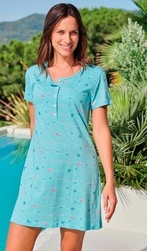 Massana L267209 chemise de nuit en coton - Un Temps Pour Elle - Lingerie