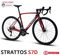 COURSE T52 POLYGON STRATTOS S7D ROUGE/NOIR DISPONIBLE - RANDO FITNESS VENAREY CYCLES