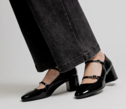 ESCARPINS VERNIS NOIR EMEILIE KARSTON - ANN'MODE 