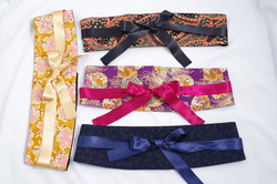 Ceinture obi en tissu japonais  - Comptoir du Japon
