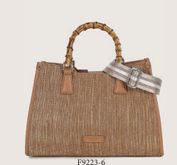 F9223-6 SAC PORTE MAIN ET BANDOULIERE SYNTHE LIGNE ARAGO - Maroquinerie Diot Sellier