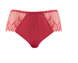 Louisa Bracq Julia shorty rouge  - Un Temps Pour Elle - Lingerie