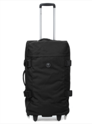 2463/55 SAC DE VOYAGE A ROULETTES 55CM LYS NOIRE - Maroquinerie Diot Sellier