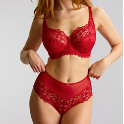  Panache Allure Culotte Haute rouge - Un Temps Pour Elle - Lingerie