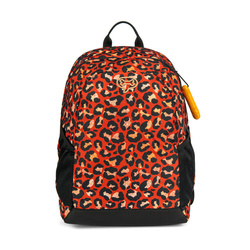 FICHE DUPLIQUEE - 21600 ELAN - BLACK AND GOLD RUST + BLACK : SAC A DOS 2 COMPA - Maroquinerie Diot Sellier