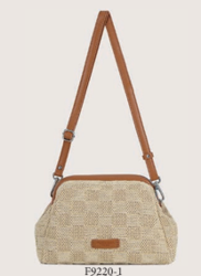 F9220-1 SAC PORTE BANDOULIERE SYNTHE LIGNE ASSAS - Maroquinerie Diot Sellier
