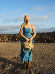 PETIT PANIER BANDANA COWGIRL LE VOYAGE EN PANIER  - ANN'MODE 