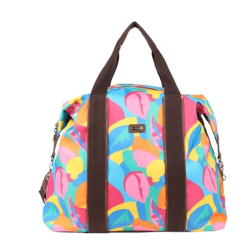 POE-TZ-01 SAC WEEK END A MAIN AVEC BANDOULIERE LIGNE POEMA - Maroquinerie Diot Sellier