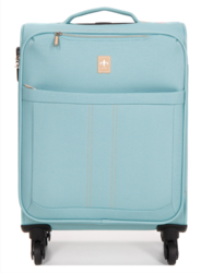 2102/55CM VALISE 4 ROUES LAS VEGAS BLEU - Maroquinerie Diot Sellier