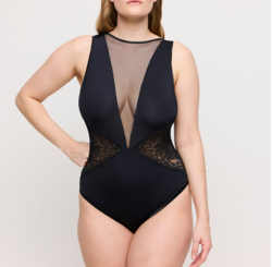 Prima Donna shimla body sans armatures  noir - Un Temps Pour Elle - Lingerie