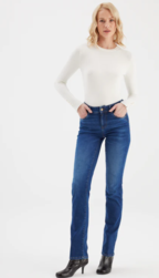 JEAN SLIM SABRINA CUP OF JOE DENIM  - ANN'MODE 