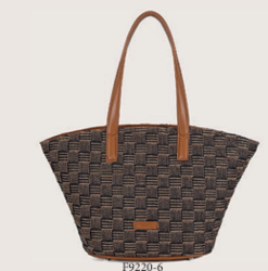 F9220-6 SAC CABAS PORTE EPAULE SYNTHE LIGNE ASSAS - Maroquinerie Diot Sellier