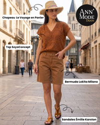 BERMUDA JEAN LOKITA MILANO  - ANN'MODE 