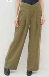 PANTALON VERT OLIVE NU DENMARK  - ANN'MODE 