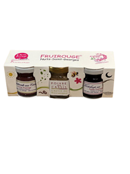 Coffret cadeau 3 Condiments au Cassis Bio - Ferme Fruirouge