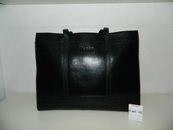 LIGNE LEA M106-02 SAC EPAULE CUIR MOCCA - Maroquinerie Diot Sellier