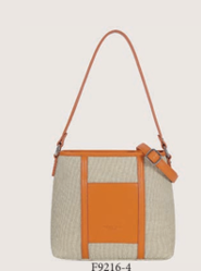 F9216-4 SAC PORTE TRAVERS EN SYNTHE LIGNE COLORIS - Maroquinerie Diot Sellier