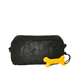 19199 - ROWAN 2.0 - FIERCE TIGER BLACK : TROUSSE 3 COMPARTIM - Maroquinerie Diot Sellier