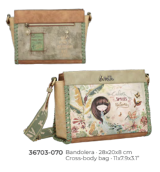 36703-070 SAC BANDOULIERE ANEKKE AMAZONIA  - Maroquinerie Diot Sellier