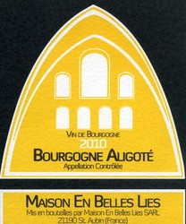 Bourgogne Aligoté  - Maison En Belles Lies