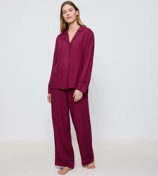 Triumph Amourette Pyjama boutonn rouge - Un Temps Pour Elle - Lingerie
