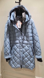 DOUDOUNE LEBEK BLEU - ANN'MODE 