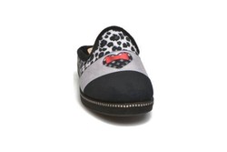 Mule Maison de l'Espadrille rf 6820 coeur Noir - CHAUSSURES PACAUT