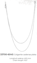 33700-604G COLLIER SILVER ANEKKE EPUISE - Maroquinerie Diot Sellier
