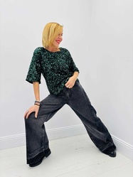 TOP SEQUINS EMMAELLA - ANN'MODE 