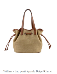 MJ2215 SAC SYNTHE PORT PAULE LIGNE WILLINA - Maroquinerie Diot Sellier