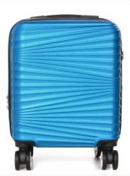   323/45 VALISE LYS SEDONA 45 CM BLEUE - Maroquinerie Diot Sellier