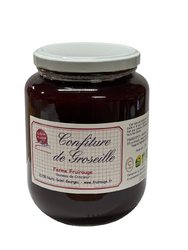 Confiture de Groseille 1 Kg Bio - Ferme Fruirouge