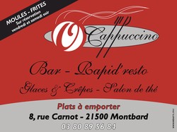 O Cappuccino bar restaurant Montbard - UCAM : Union Commerciale de Montbard