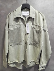 VESTE VERT AMANDE EVA KAYAN  - ANN'MODE 