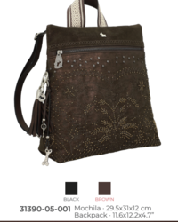 31390-05-001 SAC LAPONIA COLLECTION DOGS BY BELUCHI - Maroquinerie Diot Sellier