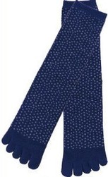 Chaussettes hommes 5 orteils, bleu - taille 38  43 - Comptoir du Japon