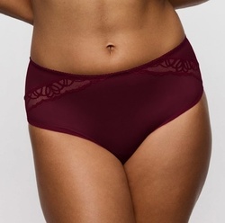 Prima Donna Salerno Slip Taille haute bordeaux - Un Temps Pour Elle - Lingerie