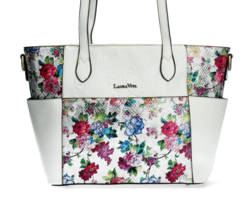 AMEP 03 - SAC BLANC PORTE EPAULE AVEC BANDOULIERE - Maroquinerie Diot Sellier
