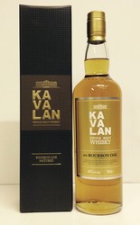 KAVALAN BOURBON OAK 46 - WHISKIES AND SPIRITS