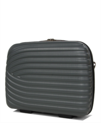  326/35 VANITY CASE LYS MANAGUA 35 GRIS - Maroquinerie Diot Sellier