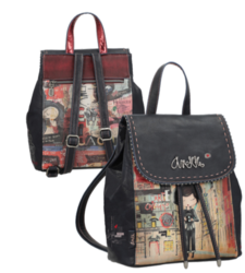 33805-005 SAC A DOS ANEKKE COLLECTION CITY ART - Maroquinerie Diot Sellier