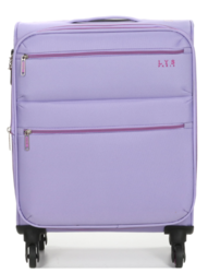 1976/55CM VALISE 4 ROUES NASHVILLE LAVANDE - Maroquinerie Diot Sellier
