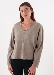 PULL VOL V AVEC FRANGES MAUD ET SACHA - ANN'MODE 