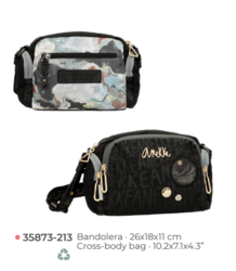 35873-213 SAC BANDOULIERE ANEKKE COLLECTION VOICE - Maroquinerie Diot Sellier