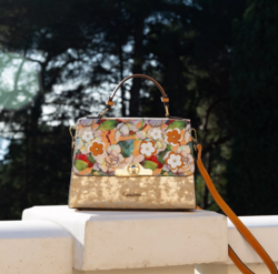 ASTRY 02 - SAC BEIGE PORTE MAIN AVEC BANDOULIERE - Maroquinerie Diot Sellier